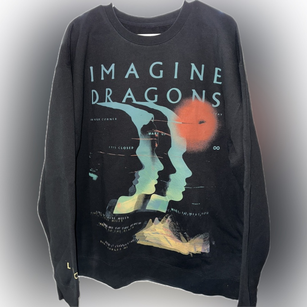 Imagine Dragons Loom World Tour 2024 Crewneck Sweater - XL